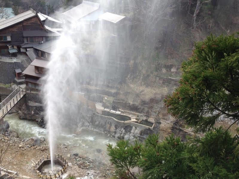 Jigokudani Onsen Korakukan Hotel Nakano  Bagian luar foto